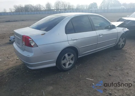 2004 Honda Civic Ex from USA, damaged, VIN 2HGES268X4H525708